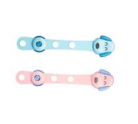 SUPVOX 2pezzi Serrature Di Sicurezza Per Bambini Per Sportelli Di Armadio Realizzate in Materiale Abs Resistente e Leggero Facili Da Aprire e Chiudere Buona Fattura Per Proteggere Bambini