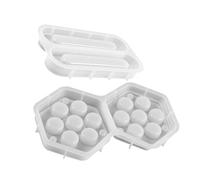 SUPVOX 2pezzi Stampi in Silicone Per Scatole Dadi Esagonali Per Resina Da Te Per Realizzare Dadi Per Scatole Stoccaggio Gioco Da Tavolo Arredamento Per Casa