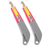 SUPVOX 2pezzi Taglierina Multiuso Per Pulizia Delle Scanalature Dei Tasti Della Chitarra Pulitore Per Scanalature Dei Tasti Ukulele Mandolino Realizzato in Metallo e Plastica