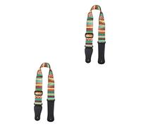 SUPVOX 2pezzi Tracolla Per Chitarra e Ukulele Regolabile Design Accessorio Per Performance e All