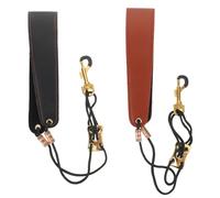 SUPVOX 2pezzi Tracolla Regolabile per Sassofono Cintura Imbottita per Sassofono Contralto e Tenore Adatta per Clarinetto Design e Confortevole