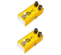 SUPVOX 2pezzi Tremolo Chitarra Effetto Pedale Con Circuito Tubo Classico Vibe e Rate Design Unico Per Perdita Di Tonalità Facile Da Usare Per Amanti Della Chitarra