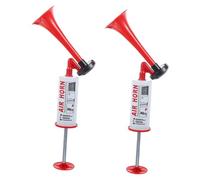 SUPVOX 2pezzi Tromba Ad Aria Compressa Spinta Manuale Accessorio per Eventi Calcistici e Tifo Bomboniera per Feste di Calcio