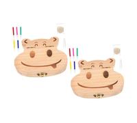 SUPVOX 2set Scatola -denti in Per Denti Latte Con Pinzetta Organizer Per Per Contenitore Per Dentini Conservare