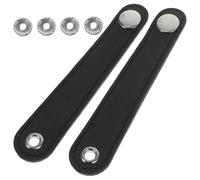 SUPVOX 2sets Cinghie Pelle Per Fisarmonica Con Fibbia Doppio Cinghie Resistenti e Pratiche Per Sostituzione e Riparazione Compatte e Facili Da Installare Per Uso Professionale e Domestico