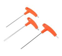 SUPVOX 3 Chiavi Esagonali con Impugnatura T per Bici Cacciaviti Allen Multifunzionali con e Sfera Strumenti Ergonomici per Riparazione e Freno Disco Mountain Bike