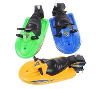SUPVOX 3 Giocattoli Bagnetto Motorboat Molla da Bagno Divertente per Ragazzo da Bagno Sicure senza Spigoli Stimola Coordinazione e in