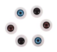 SUPVOX 3 Paia Occhi Sicurezza per Pupazzi e Bambole Blu Marrone Nero Accessori per Occhietti Artigianali Sostituibili per Creazioni Uncinetto e Animali di Peluche
