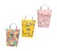 SUPVOX 3 per Pannolini Riutilizzabile per Pannolini Bagnati e Asciutti Design Portatile con Chiusura Organizer Multifunzione per Viaggi