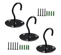 SUPVOX 3 Pezzi Ganci per Appendere Piante e Decorazioni da Ganci Resistenti per Fioriere Mangiatrici per Uccelli e Lampade da Esterno per Balcone e Garage