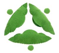 SUPVOX 3 Pezzi Giochi di Gioco Genitore-Figlio Fare Finta Cucina Cibo Giocattoli didattici Montessori Finto Giocattolo vegetale Giocattoli vegetali Provato Green