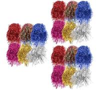 SUPVOX 3 Set Parrucche Divertenti Parrucche Halloween Per Halloween Per Cosplay Per Mascherate Wigs Costume Scovolini Lucenti Plastica 6 Pezzi * 3