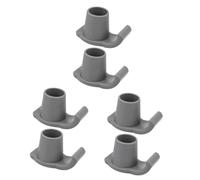 SUPVOX 3 Set Tappetini Da Slitta Antiscivolo Camminata Accessori Per Camminatori Cuscinetti Per I Piedi Del Deambulatore Cursori Del Camminatore Fornitura Di Deambulatore Grey 2 Pezzi * 3