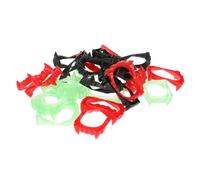 SUPVOX 30 Denti Halloween Cosplay Colorati in Durevole per Vampiri e Demoni Accessori Scary per Costume Party