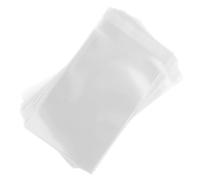 SUPVOX 300 Bustine Trasparenti Autoadesive per Biglietti da Visita 83X119 MM Custodie Protettive per Carte Collezionabili Sacchetti Richiudibili per Foto e Documenti Protezione