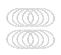 SUPVOX 30pcs anelli dreamcatcher anelli cerchi in plastica macrame cerchi per fai da te forniture acchiappasogni sogno (8 5 cm)