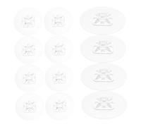 SUPVOX 30pezzi Ancoraggi per Mobili senza Trapano Staffe di Sicurezza Antiribaltamento da Parete Cinghie per Mobili di Ragazzo Ragazza Ragazza