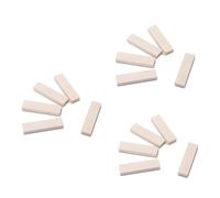 SUPVOX 3pezzi Classical Guitar Buffalo Bone Nut Blank Set Per Chitarra Acustica Elettrica Banjo e Ukulele Intonazione Chiara e Facile Installazione