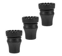 SUPVOX 3pezzi Copripiedi per Bastoni da Arrampicata in Cuscinetti Antiscivolo per Bastoncini da Trekking Accessori per Stampelle Protezione per Punta