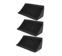 SUPVOX 3pezzi Pannelli Acustici Fonoassorbenti Corner Bass Trap Materiale Fonoassorbente Antifiamma Trappole Per Bassi Ad Densità Per Ridurre Suoni e Echi in Ktv e Studi Musicali