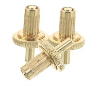 SUPVOX 3pezzi Perni per Ponte della Chitarra Elettrica Inserti per Ponte della Chitarra Viti per Sellette del Perni di Montaggio per Accessori per Strumenti Musicali