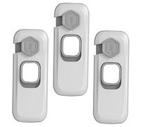 SUPVOX 3pezzi Serratura Di Sicurezza Per Ragazzo Ragazza Serratura Per Armadietti e Realizzata Materiali Plastici Sicura e Affidabile Adatta Mobili Vari Come Armadi Porte e Librerie Per p