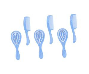 SUPVOX 3sets Pettine per Ragazzo Ragazza Ragazza Spazzole per Shampoo e Bagno Delicate sulla Comode e Resistenti per Pulizia del Capelluto dei Ragazzo