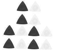 SUPVOX 3sets Plettri Per Chitarra Triangolari Accessori Eleganti e Design Semplice e Superficie Liscia Per Musicisti Confezione Da Neri Bianchi
