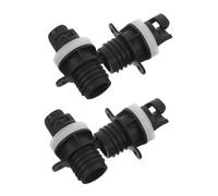 SUPVOX 4 Adattatore Pompa Gonfiaggio per Paddleboard e Kayak Connettore Valvola Aria per Gommone e Barche Gonfiabili Raccordo Compressione Rapida e Tenuta Sicura