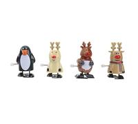 SUPVOX 4 Giocattoli Carica Natalizi per Tema Festivo Decorazioni Uniche per Feste e Regali Natale Giocattoli Creativi e Divertenti per Portare AI