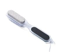 SUPVOX 4 in 1 scrubber di file di pomice per spazzole per la cura piedi con manico defogliatore di di pelle morta esfoliante