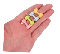 SUPVOX 4 Mini Manubri Modellini Fitness per Casa delle Accessori Palestra in Miniatura Attrezzi Gym per Design Realistico Colori Verde Blu Rosa Giallo