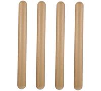 SUPVOX 4 pezzi Bastoncini Percussione in Legno Claves per Strumento Musicale Sicuro per Ragazzi e Ragazze per Apprendere Ritmi Latini e Contare Frasi Musicali Adatto per Casa e Scuola