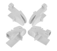 SUPVOX 4 Pezzi Clip Paraurti per Barche Regolabili Morsetti in Nylon Resistenti per Parafanghi Pontone Ganci per Ormeggio e Vela Protezione Antiurto per Scafi in Acque Mosse