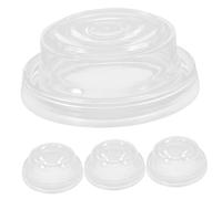 SUPVOX 4 Pezzi Coppette per Tiralatte in Silicone Accessori per Tiralatte Elettrico Manuale Pompa a Vuoto Forte Aspirazione Piccolo e Leggero Facile da Trasportare Forniture Neonati