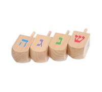 SUPVOX 4 Pezzi Giocattoli Gyro Legno per Giochi Educativi per Sviluppare Coordinazione Mano Occhio Regali Creativi per Ragazzi e Ragazze