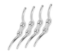 SUPVOX 4 Pezzi per in Inossidabile Resistente per Ormeggio Gancio per Asta e Design Ergonomico per Sicurezza e Durata Marina