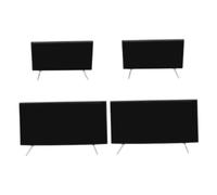 SUPVOX 4 Pezzi Scale Mini Televisions With Realistic Design For Dollhouse Furniture And Scene Decoration Mini Display Accessories For Creative Displays