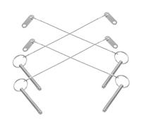 SUPVOX 4 Pezzi Sicurezza Sgancio Rapido Carbonio per Barche e Attrezzature Nautiche Design per Ripristino