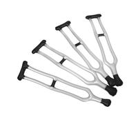 SUPVOX 4 Pezzi Stampelle Gonfiabili Costume Di Canna Deambulatore e Gonfiabili Vecchio Pvc Silver