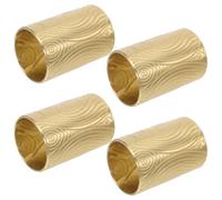 SUPVOX 4 Pomelli Dorati per Cassetti Vintage, Copri Maniglie per Mobili Rustici, Accessori per Protezione Maniglie Cassettiere 40×60mm, Ferramenta per Armadi e Guardaroba