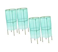 SUPVOX 4 Set Copertura per Piante da vivaio Proteggere Le Piante in Gabbia Copertura per Antivento del Giardiniere Green