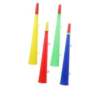 SUPVOX 4 Tromba per Eventi Sportivi da Colorati Accessori per Concerti e Feste Facili da Trasportare e Utilizzare per Partite Calcio e Manifestazioni Sportive