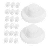 SUPVOX 40 Di Cappello Fatto A Mano Cappello A Cilindro Copricapo Per Bambole Cappellini Cappelli Per Bambole In Miniatura Cappelli In Miniatura Per Artigianato