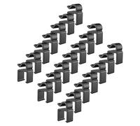 SUPVOX 40 Pezzi Clip Flessibili per Microfono con Supporto Braccio Cellulare e Treppiede Resistenti per Cavo Microfono Porta Smartphone da Tavolo e Collo per Palco Studio e Casa