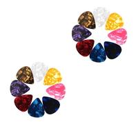 SUPVOX 40pezzi Plettro Chitarra Ultra Sottile Per Ukulele e Chitarra Leggero e Portatile Per e Uso Professionale