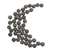 SUPVOX 45 Perle di Pirite Naturale da 8 Mm Foro Grande, Perline Sciolte per Creazione di Gioielli, Braccialetti e Collane Fai da Te, Forniture Artigianali per Appassionati e Designer