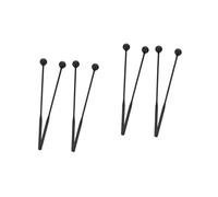 SUPVOX 4paia of Rubber Mallets for Xylophone and Marimba Lightweight Percussion Drumsticks for Easy Performance and Safe Music Accessories