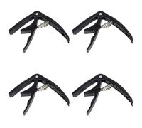 SUPVOX 4pezzi Capo Per Chitarra e Ukulele Abs Facile Da Usare Per Acustiche Ed Elettriche Design Elegante e Pratico Per Musicisti