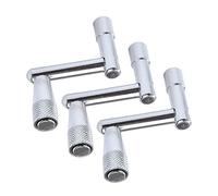 SUPVOX 4pezzi Chiave per Batteria in Metallo Design Campana per Rimozione e Sostituzione Rapida delle Pelli Chiave per Accordatura Batteria Movimento Continuo Accessori Essenziali